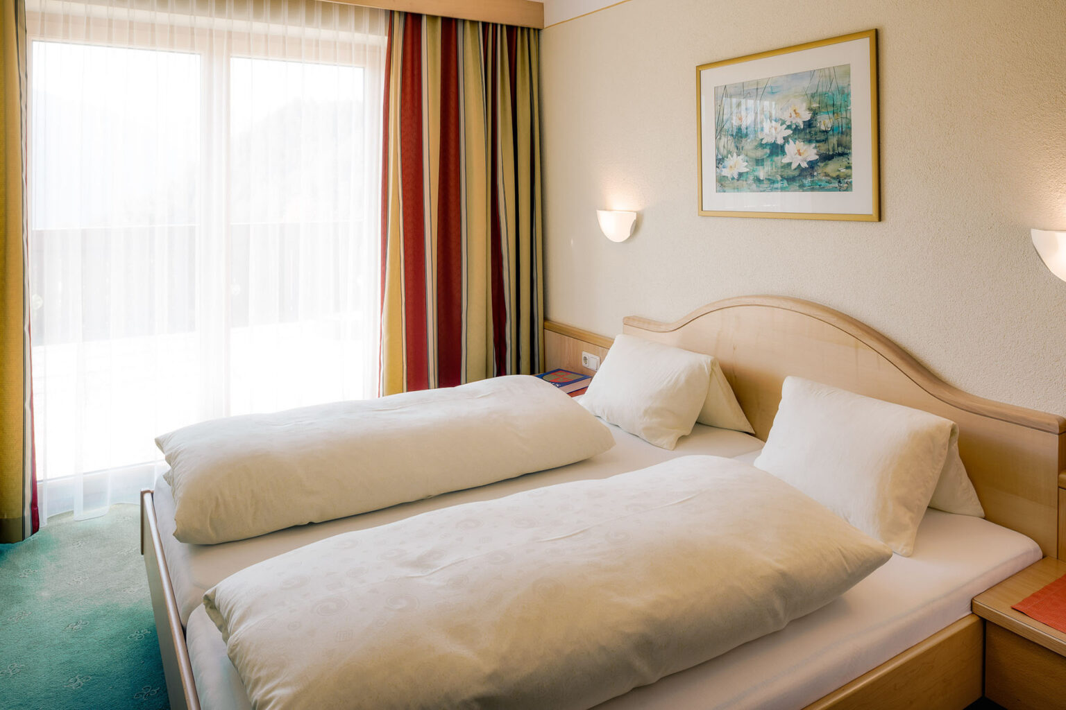 Schlafzimmer im Apartment