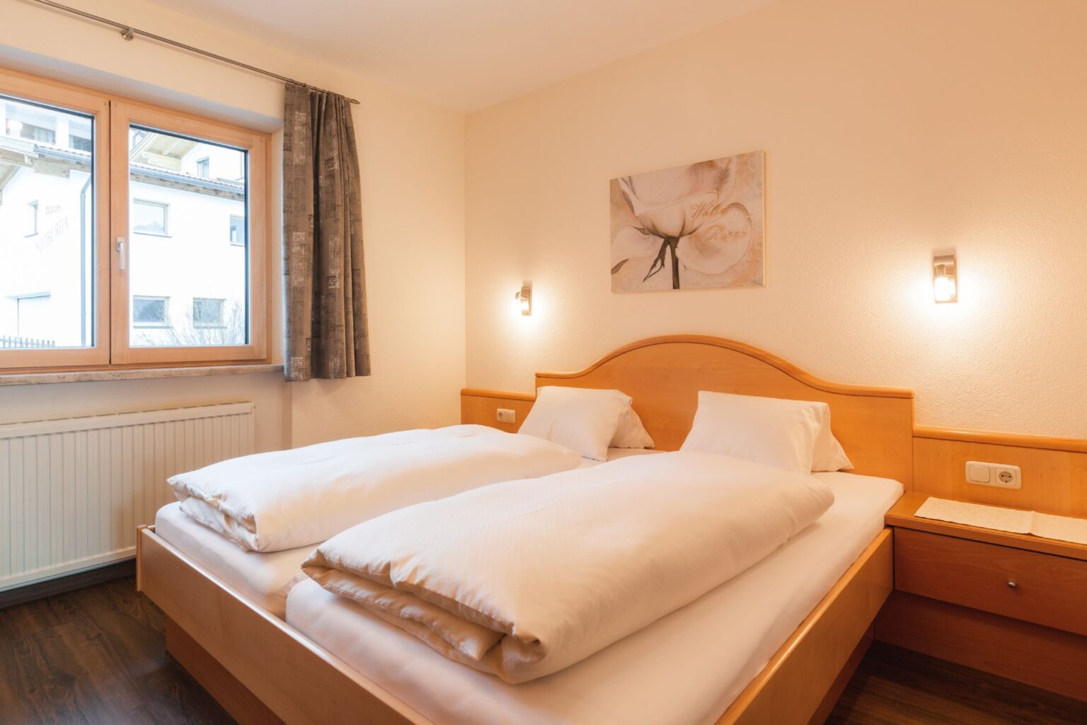 Schlafzimmer im Apartment