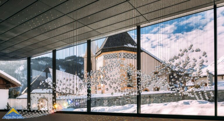 Serfaus U-Bahn, Eingangsbereich Station Kirche